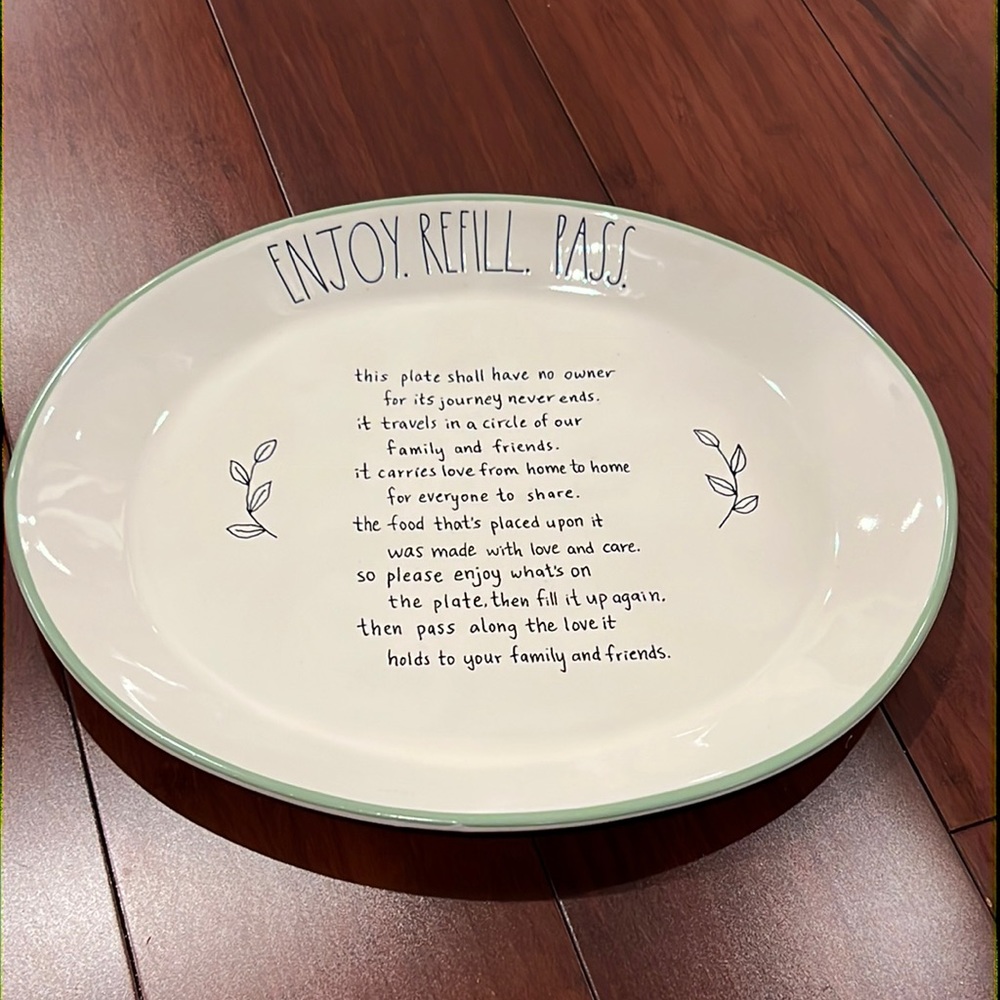 Rae Dunn Plate